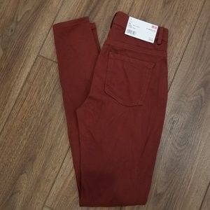 Uniqlo Red Legging Pants